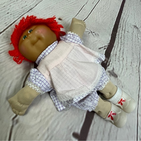 CABBAGE PATCH 8 inch vintage doll with red hair and brown eyes - Picture 4 of 6